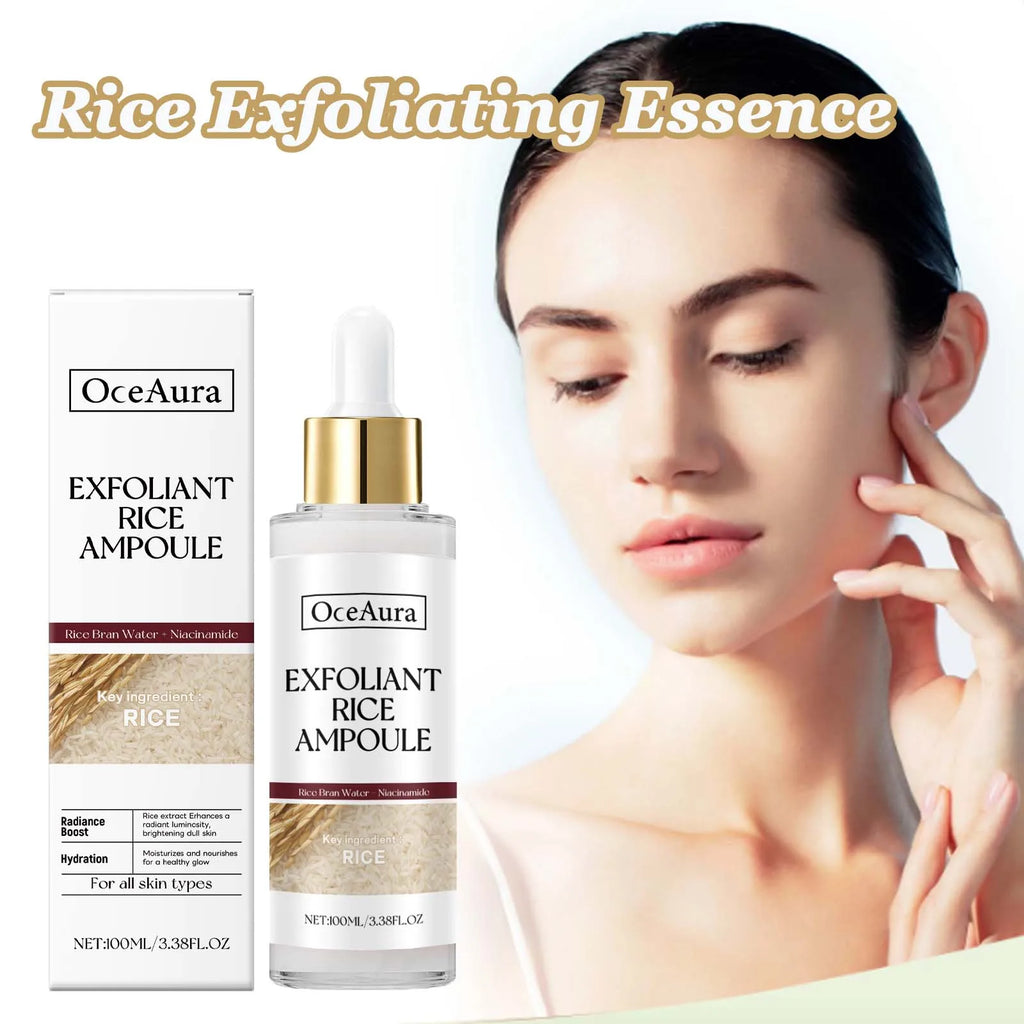 OceAura Rice Exfoliating Essence – Dead Skin & Brightening 100ml Exfoliating Essence Oasis Select