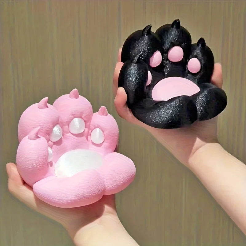 Cute Cat Paw Phone Holder PP Hard Plastic Tablet Stand Desktop Decoration 3D Printing Lazy Support Stand Home Desktop Decoration Oasis Select