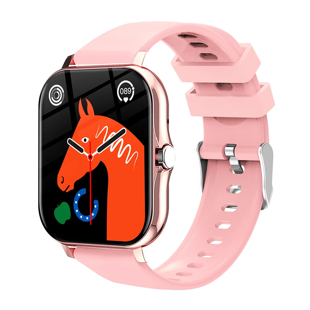 1.44" Touch Smartwatch – Bluetooth Calls & Fitness Tracker
