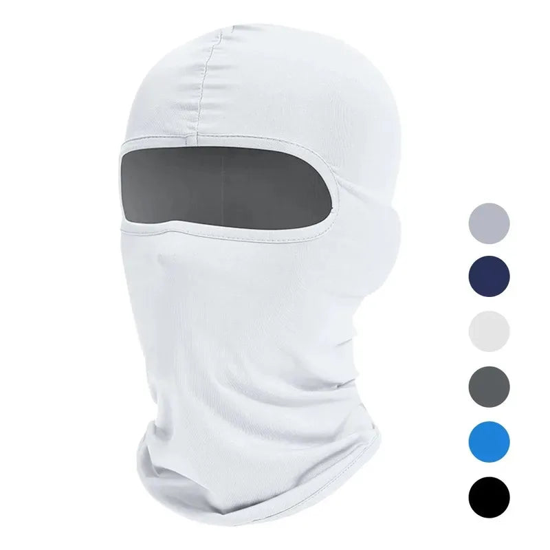1/2pcs Men's Cycling Cap Balaclava Full Face Ski Mask Hood Hiking Camping Hunting Tactical Airsoft Cap Bike Hats Neck Gaiter Oasis Select