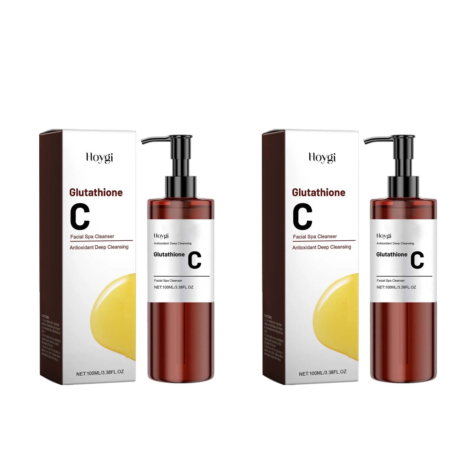 Vitamin C Cleansing Oil Makeup Remover Oil Deep Cleansing Pore Dirt Remove Blackhead Non-greasy Smooth Refreshing Cleansing Oil Oasis Select 2Pcs