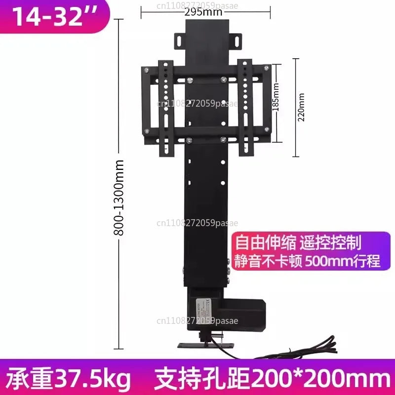 Electric Lift TV Bracket Is Suitable for 32-80 Inch Movable Lift LCD TV Display Bracket Oasis Select 14-32 inches
