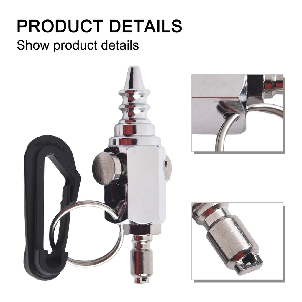 Stainless Steel Scuba Diving BCD Inflator Hose Tool Diving Air Nozzle Oasis Select