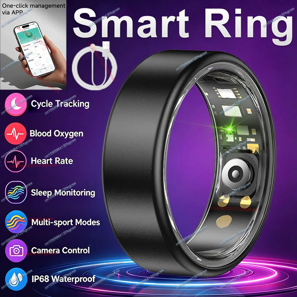 Ola Esporte Smart Ring – Heart Rate, SpO2 & Sleep Monitor
