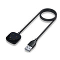 Fitbit Versa 4/3 & Sense 2/1 Magnetic USB Charging Cable Dock Smartwatch Charger Oasis Select black