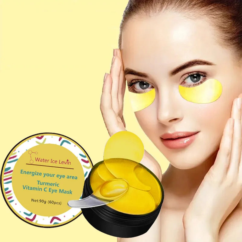 Turmeric & Vitamin C Eye Masks – Dark Circles & Anti-Wrinkle Eye Treatment Mask Oasis Select