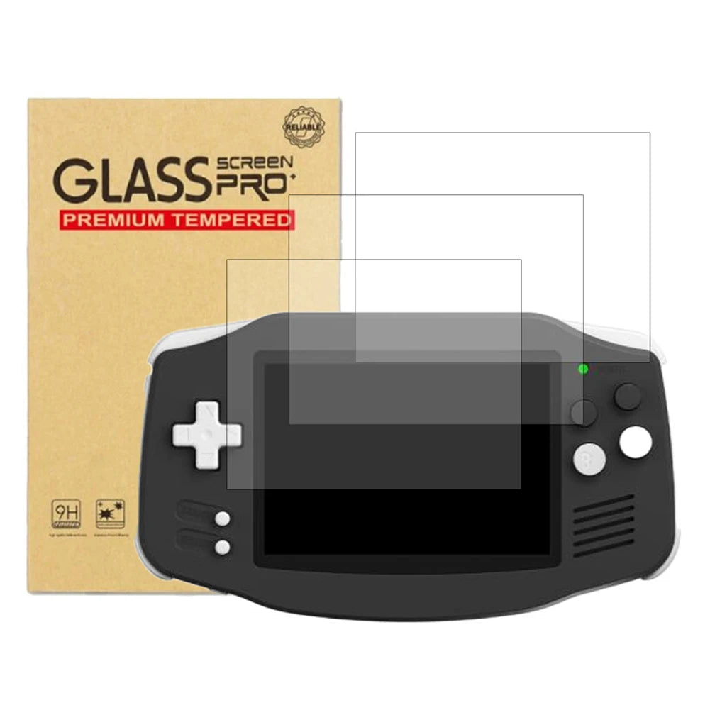 For Anbernic RG34XX Screen Protector Game Console Tempered Glass Film Portable Storage Bag Carring Case Game Accessories Oasis Select