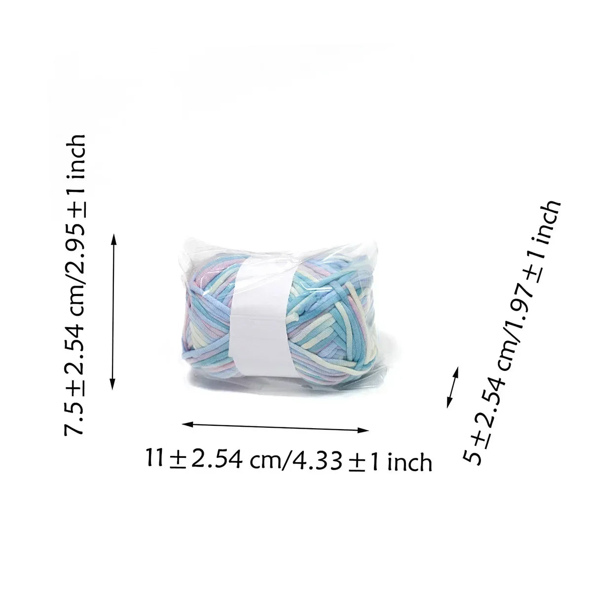 DIY Handmade Chenille Wool Yarn Balls Soft Fluffy Knitting Materials Set with Needles for Scarf Hat Sweater Craft Project Oasis Select