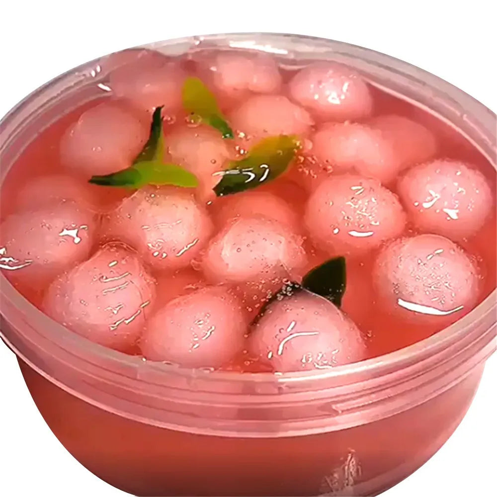 Peach Scented Cloud Slime – Color Mixing Stress Relief Putty Toy Sensory Slime Toy Oasis Select Pink