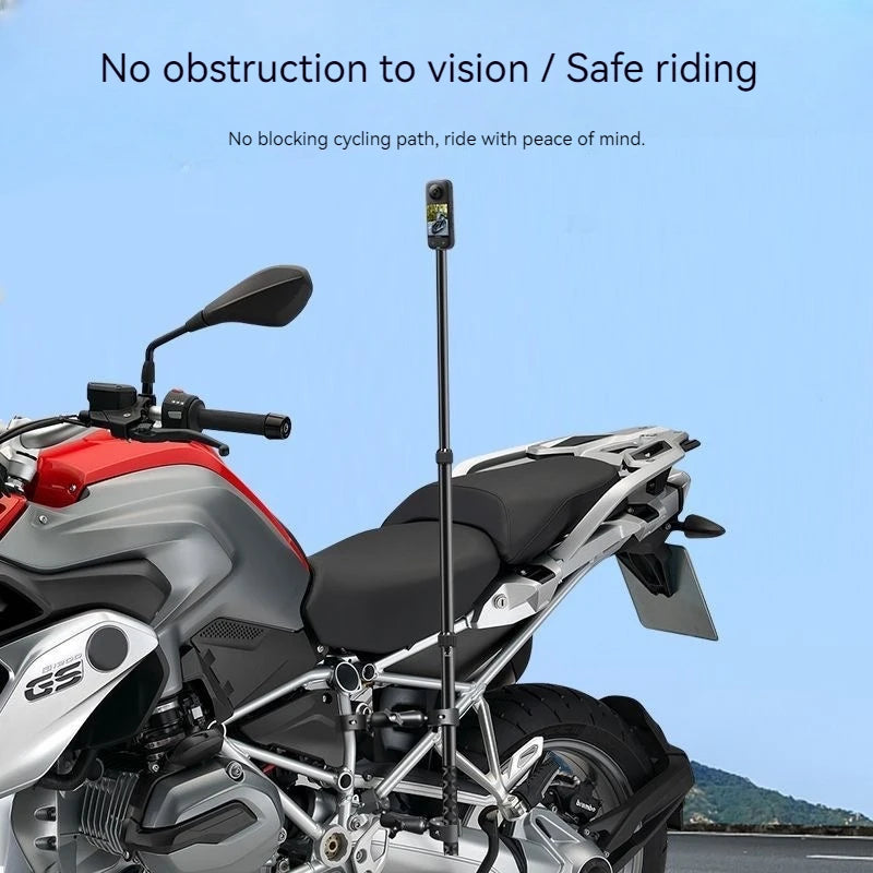 Handlebar Mount & 1.2m Selfie Stick for GoPro, Insta360, DJI