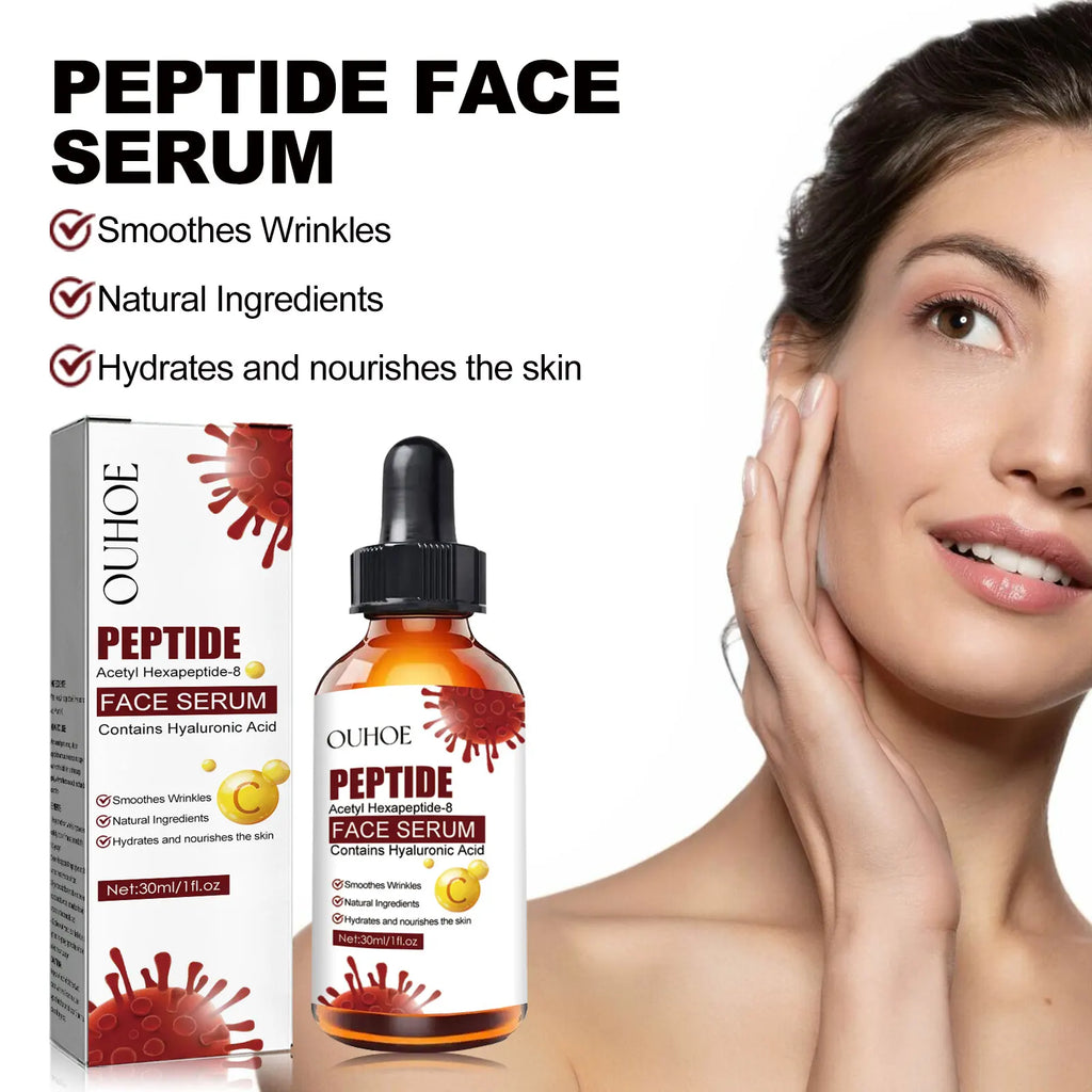 30ml Ouhoe Wrinkle Fading Essence Fading Wrinkle Head Lifting Skin Nourishing and Hydrating Firming Anti-Aging Skin Care Essence Oasis Select