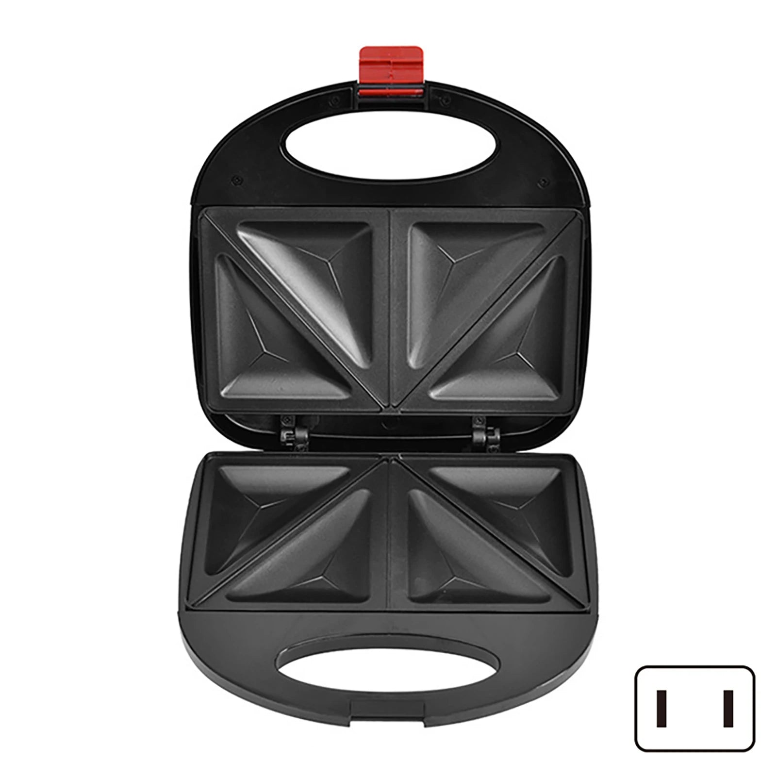 750W Non-Stick Sandwich Press & Waffle Maker | Countertop