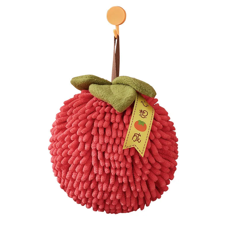 Thickened Fruit Hand Towels, Absorbent Handball Towels Kitchen and Bathroom Hand Towels Oasis Select
