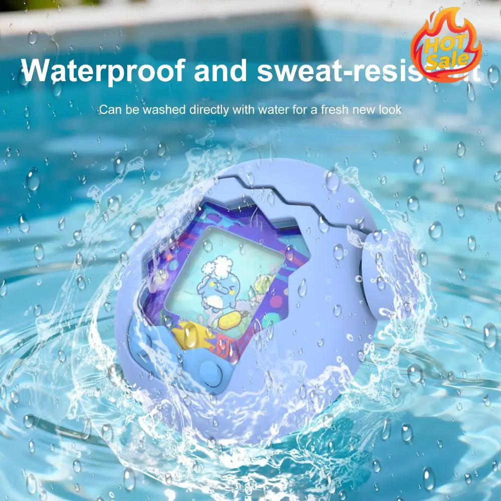Silicone Cover with Thumb Grips & Lanyard Soft Silicone Case Silicone Full Cover Case for Tamagotchi Paradise Game Accessories Oasis Select