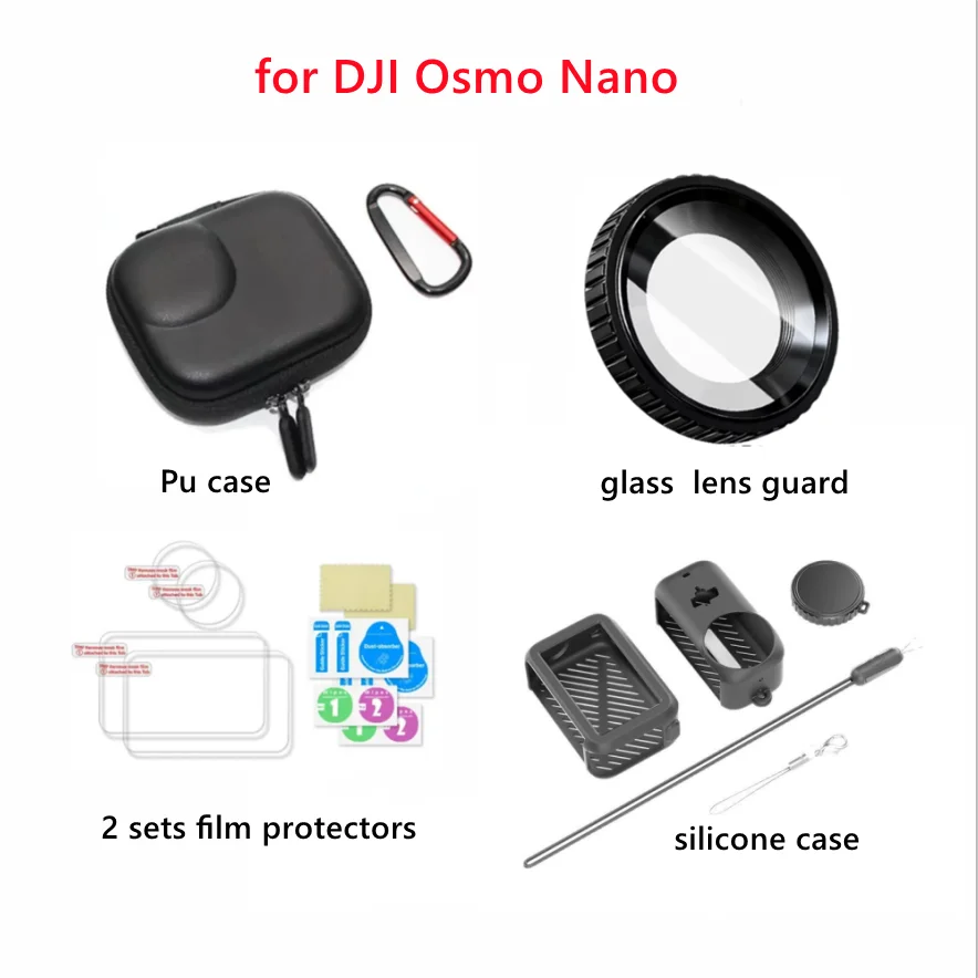 DJI Osmo Nano Accessories Kit – Case, Bag & Screen Protector