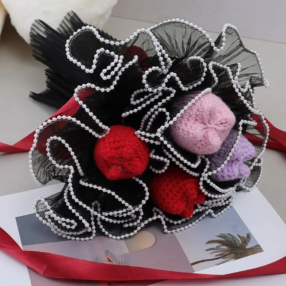Pearl Lace Wave Mesh Flower Wrapping Roll | Bouquet Gift Wrap