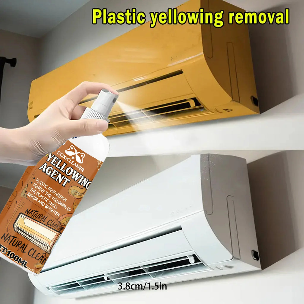 Plastic Restoration Spray Quickly Remove Yellowing,Repair Air Conditioning Unit,Car shine plastic restore polish scratch remover Oasis Select
