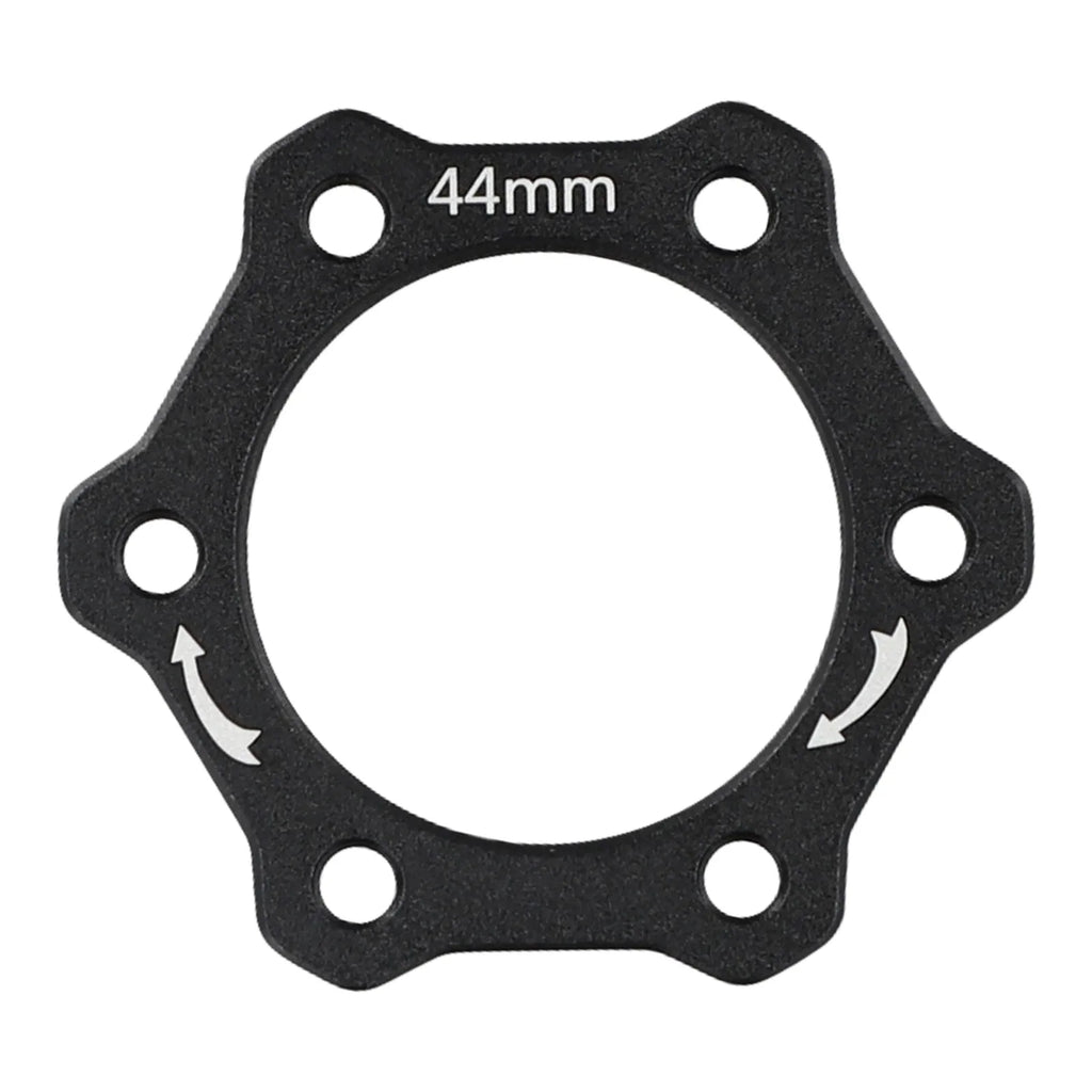 Bike Bicycle Flange Adapter Cycling Rotary 44mm Base Brake Parts Rotors Screw Supplies Threaded Aluminum Alloy Oasis Select Black