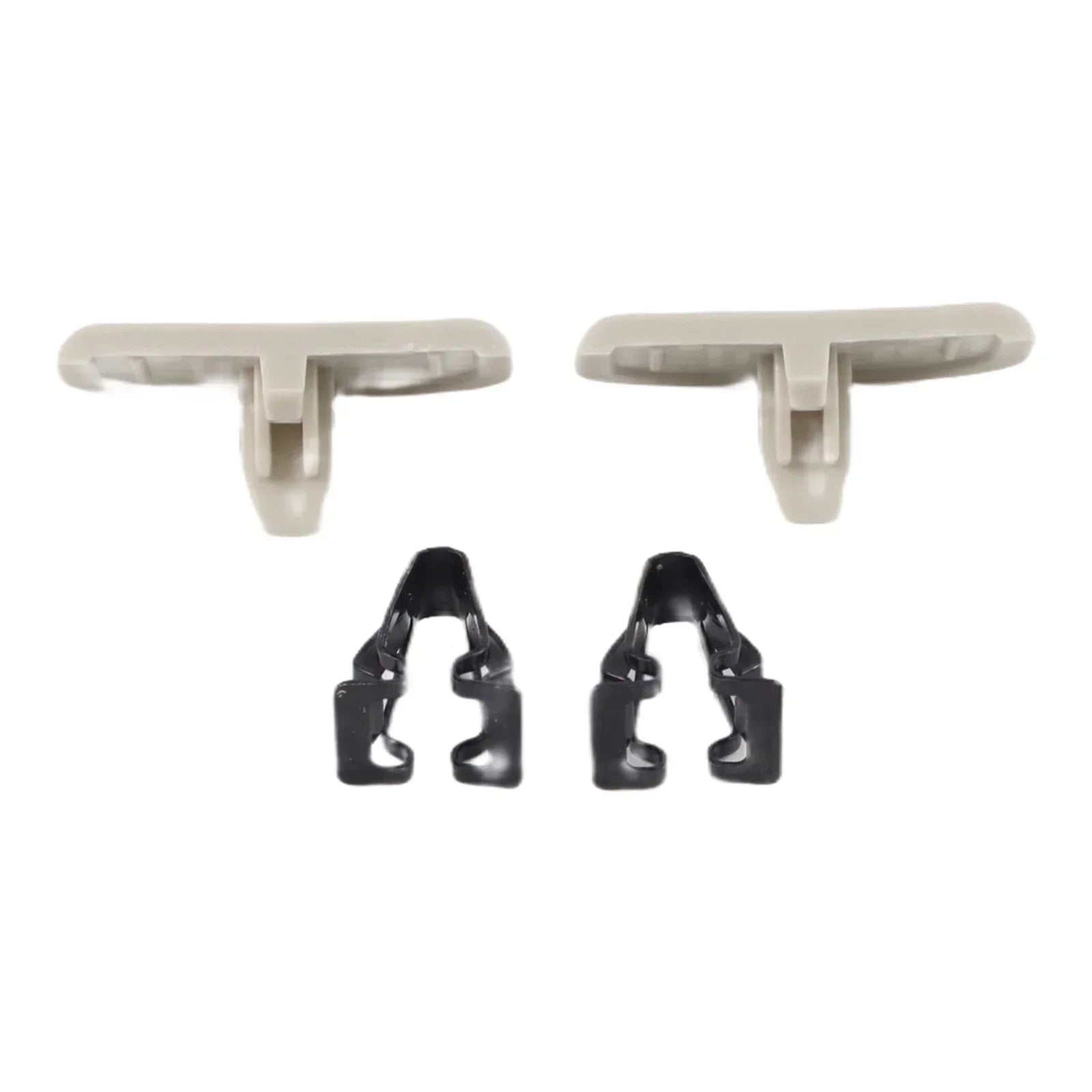 Sun Visor Cap Clip 2 Pcs DS7Z4273AA DS7Z9904132A Compatible For Ford For Fusion 2014 2016 Replacement Sun Visor Oasis Select