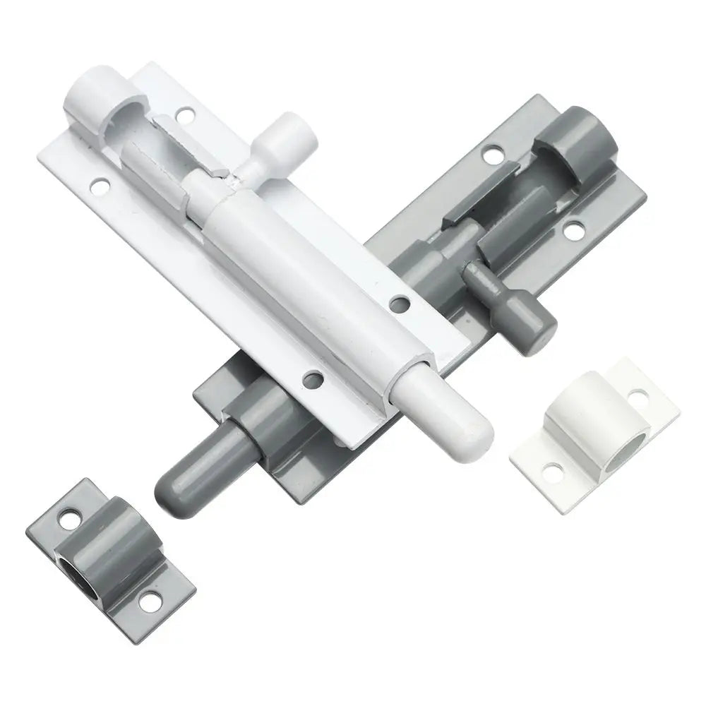 2-8" Window Catch Lock Door Lock Buckle Heavy Duty Large Garden Gate Shed Sliding Door Tower Bolt Latch Catch Home Hardware Oasis Select