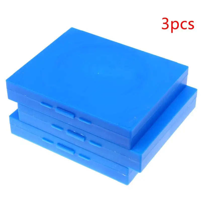 100-Slide Microscope Storage Box | Numbered Slots, 1/2/3 Pack