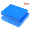 100-Slide Microscope Storage Box | Numbered Slots, 1/2/3 Pack