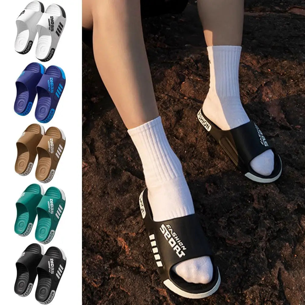 Men's EVA Non-Slip Flip Flops – Thick Sole Summer Slippers Flip Flop Slippers Oasis Select