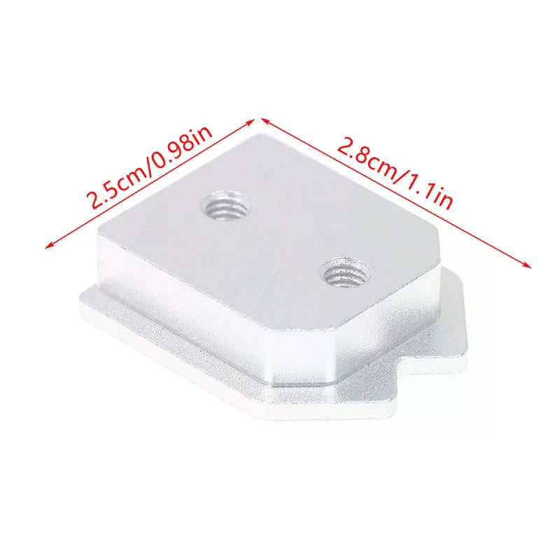 Extended Square Male Buckle Suitable For Tajima Safety Buckle Quick Hanging Main Lock Tool Quick Hanging Modification Accessory Oasis Select