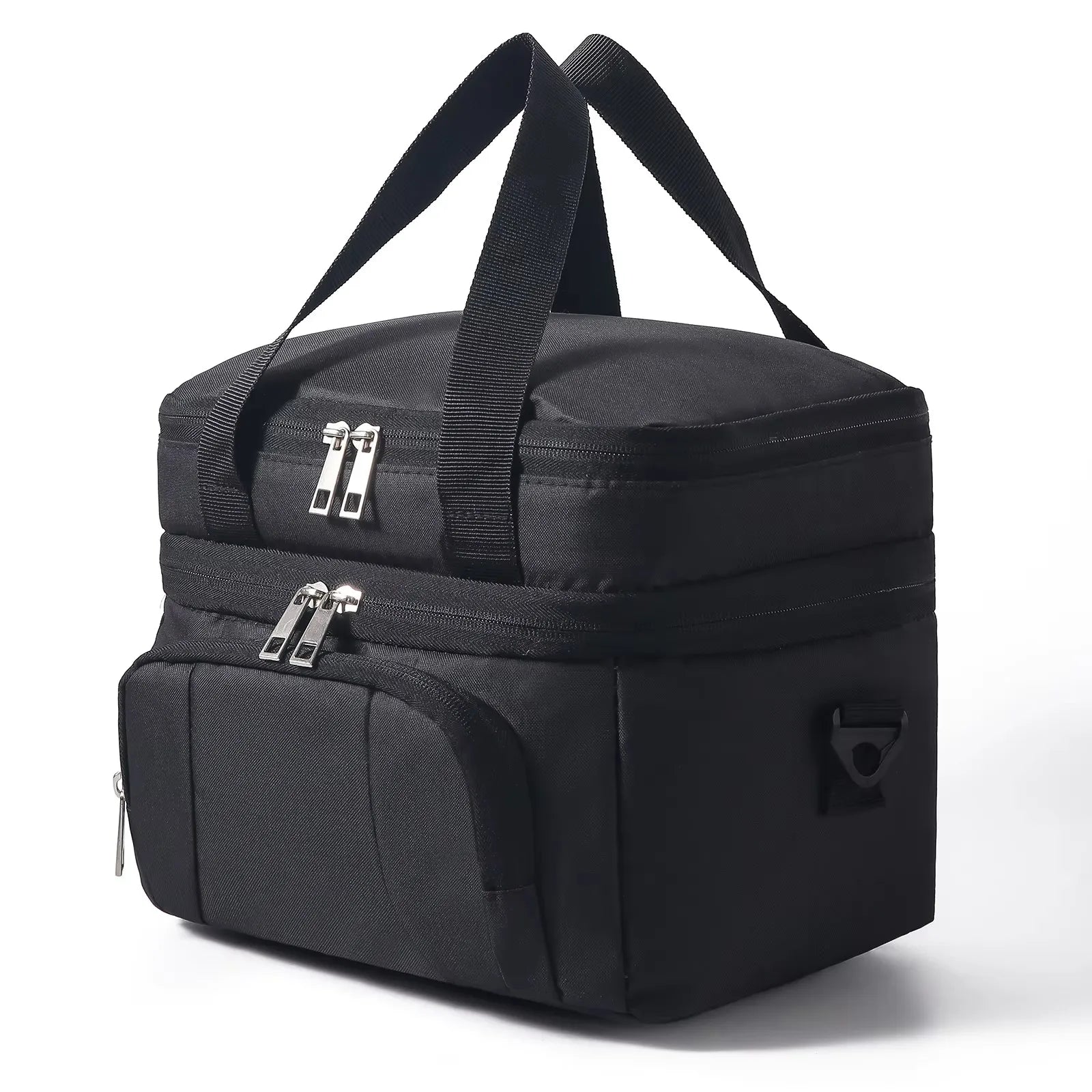Double-Layer Insulated Lunch Bag – Waterproof Thermal Tote with Adjustable Strap