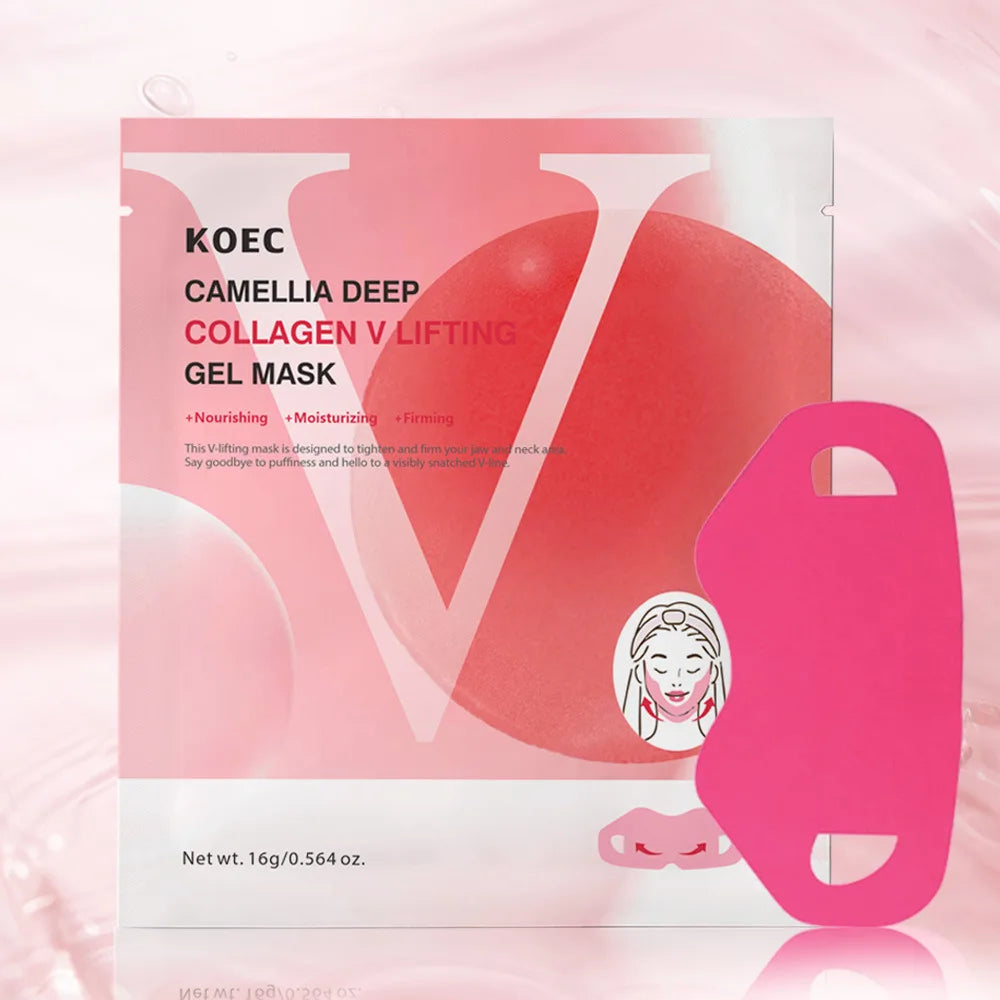 V-Lift Collagen Face Sculpting Mask – Firming & Contouring Band Face Sculpting Mask Oasis Select 1pc