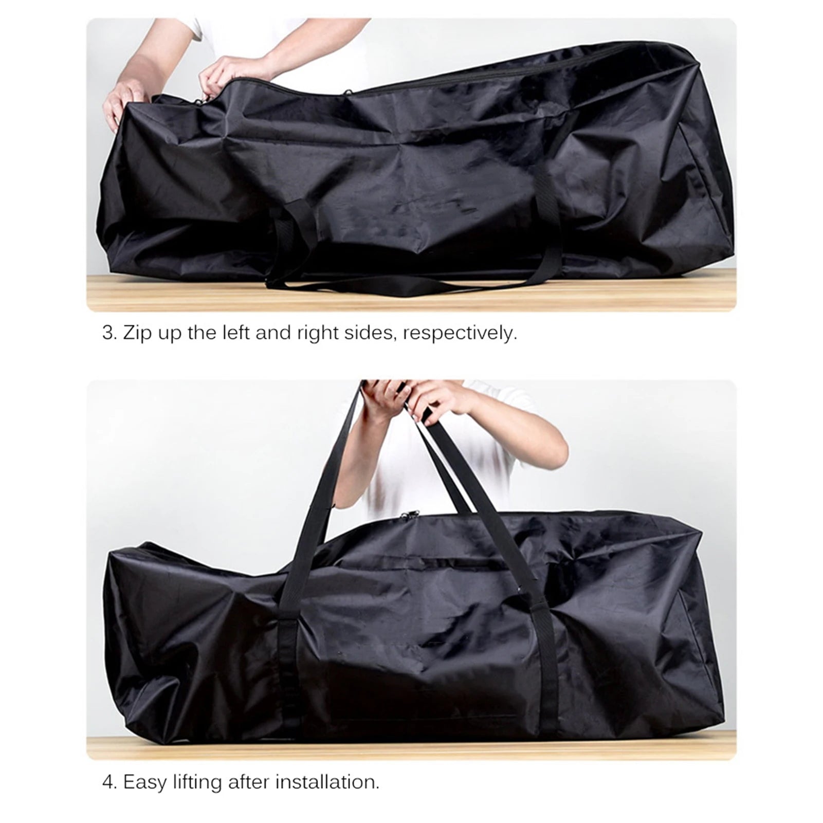 Electric Scooter Bag Waterproof Foldable Scooter Carry Bag Portable E-Scooter Handbag Shoulder Bag For M365 Scooter Accessories Oasis Select