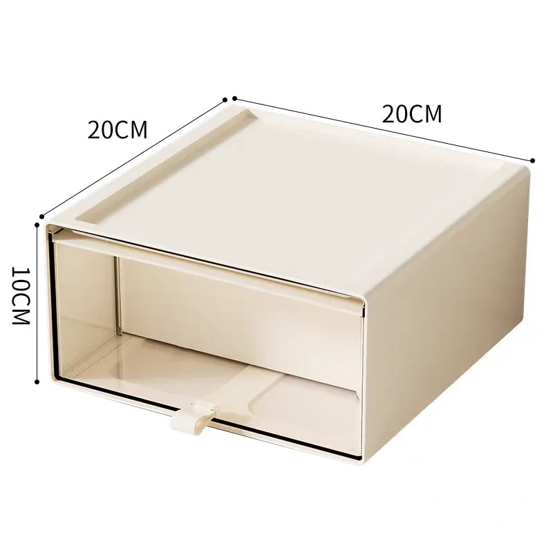 Storage Box with Drawers – Desktop Organizer, Display Case for Collectibles, Office Storage ContainerCustomizable Combination Oasis Select C