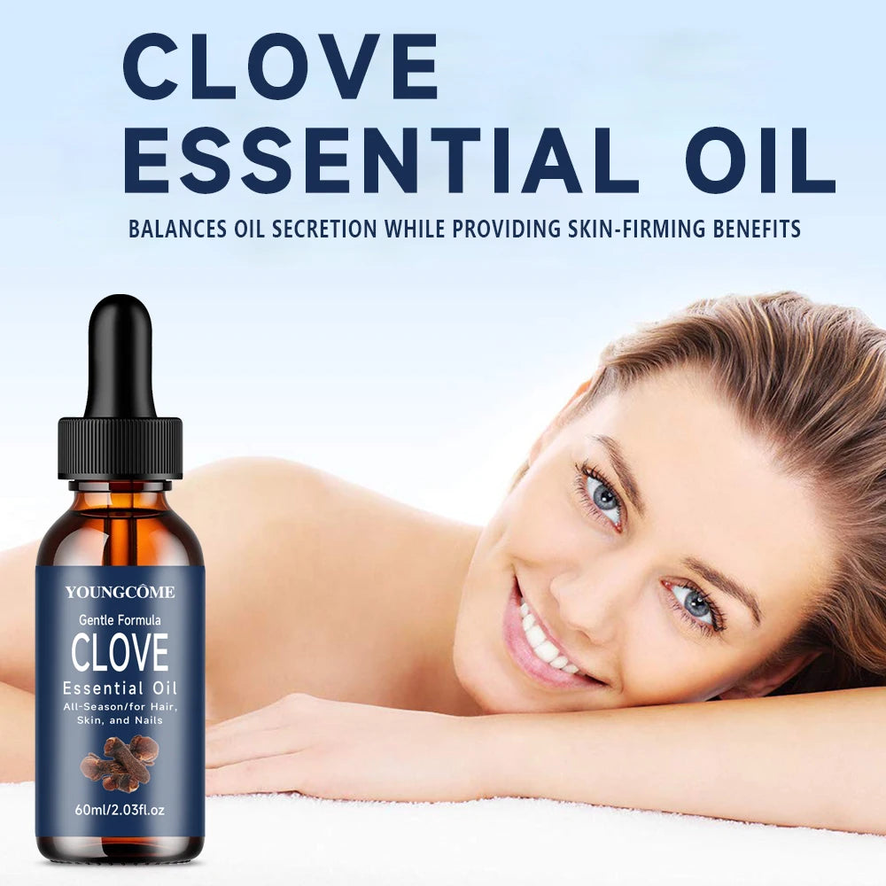 Clove Essential Oil Essential Bottle shine facial care Moisturizing Repair Anti-aging and Natural Organic Aromas Essential Oil Oasis Select