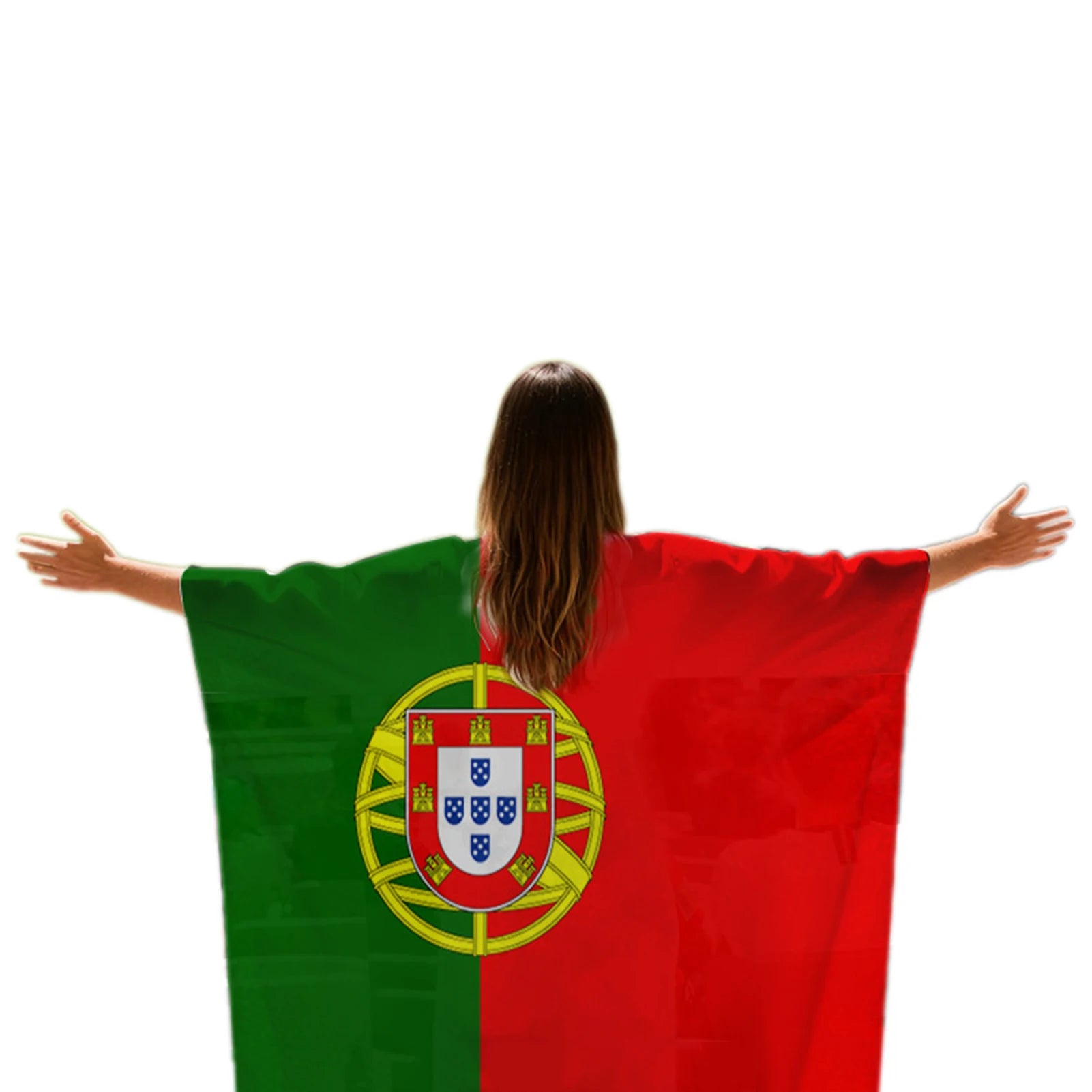 2026 World Cup Football Flag Cape | Wearable Fan Shawl