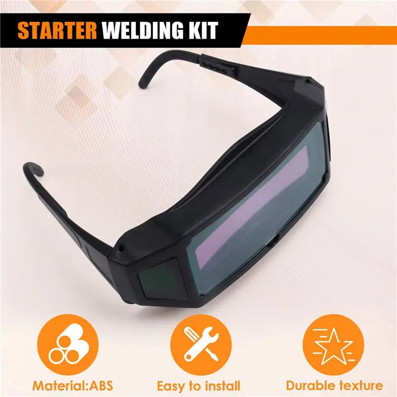 LIKE WISH Welding Glasses Automatic Dimming Welder Protective Glasses Burning Arc Welder Protective Glasses Electric Welding Mas Oasis Select As Shown