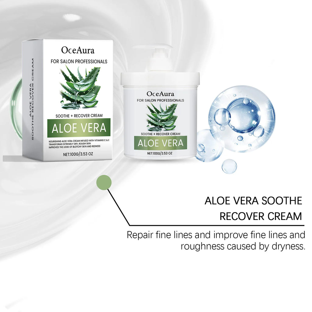 OceAura Whitening & Anti-Aging Face Cream 100g | Aloe Moisturizer Whitening Face Cream Oasis Select