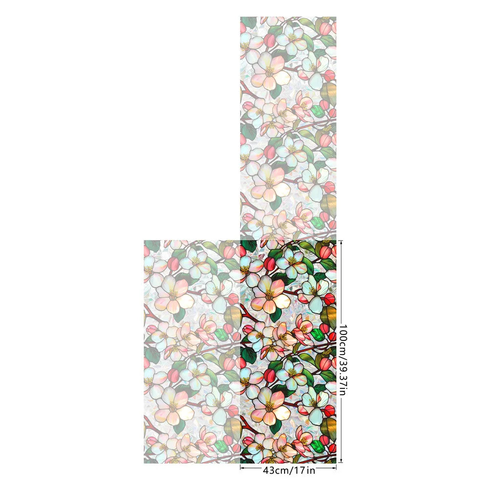 Double-sided Colored Electrostatic Glass Tape Bird Repellent
