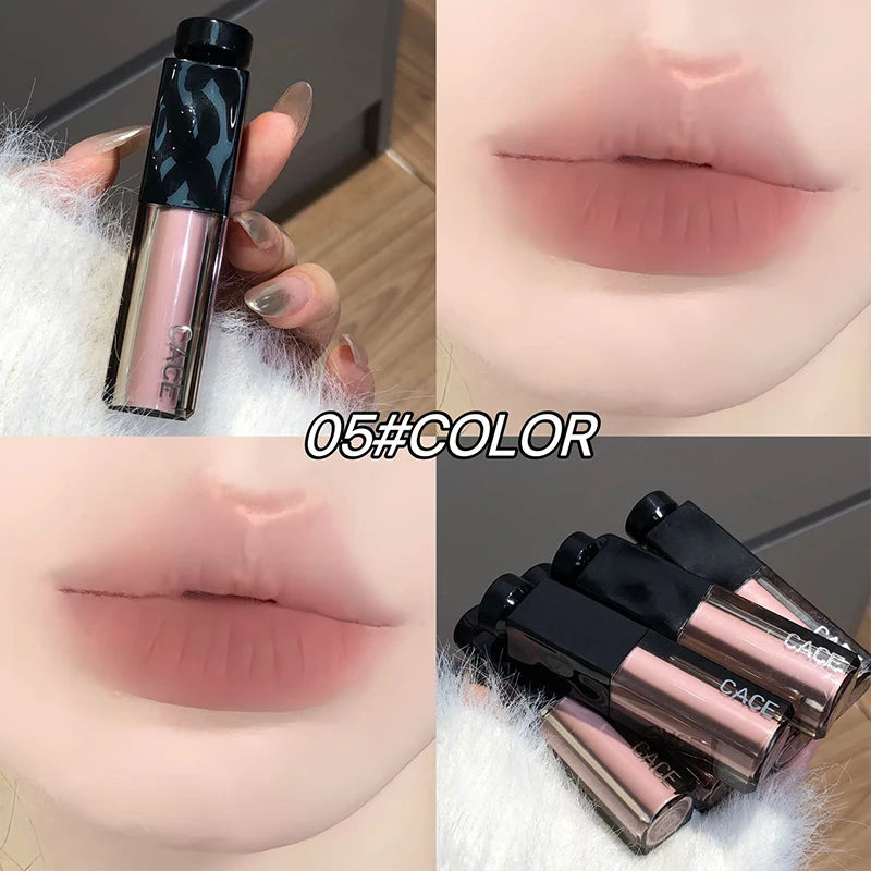 CACE Velvet Nude Liquid Lipstick – 6 Shades, Long-Lasting