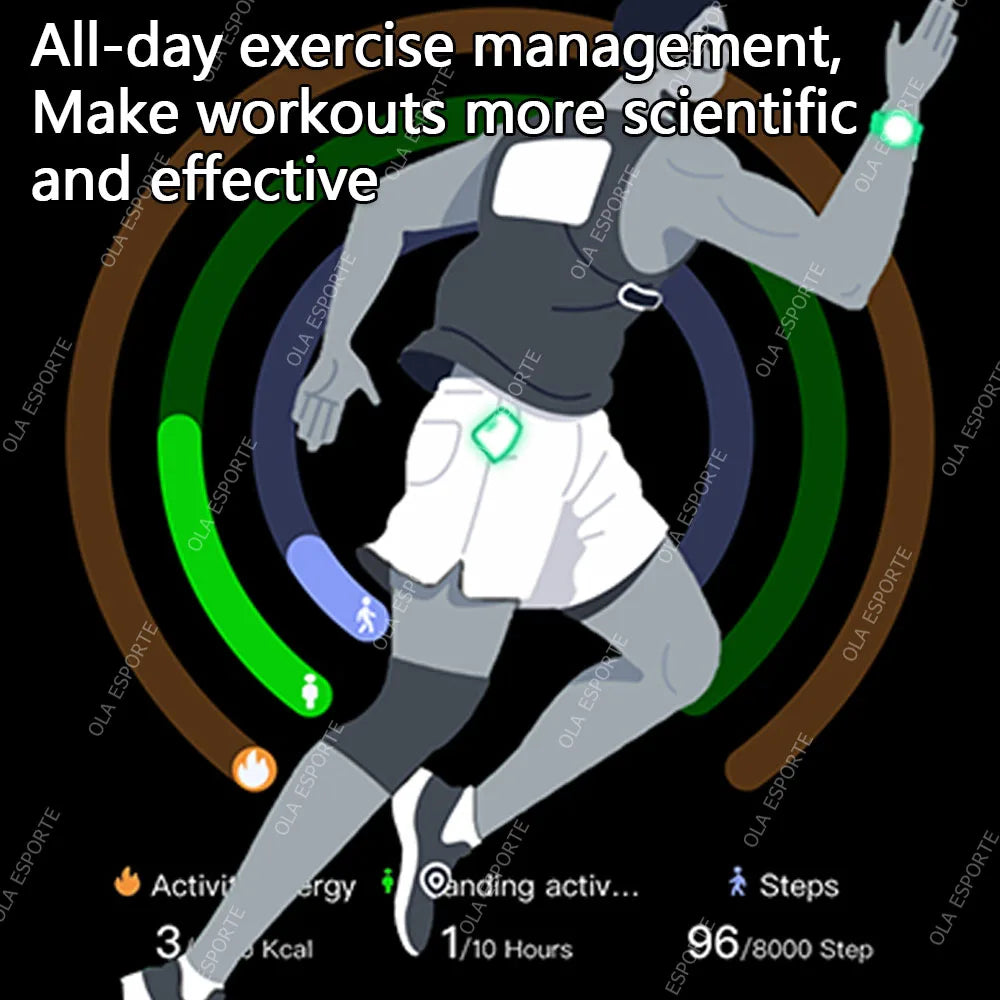 Ola Esporte Smart Ring – Display, Gestures & Health Tracking