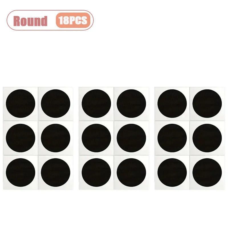 Self-Adhesive Tire Repair Patches No Glue Required for Bicycle and Motorcycle Tubes Quick Puncture Fix Cycling Emergency Kit Oasis Select Round-18PCS