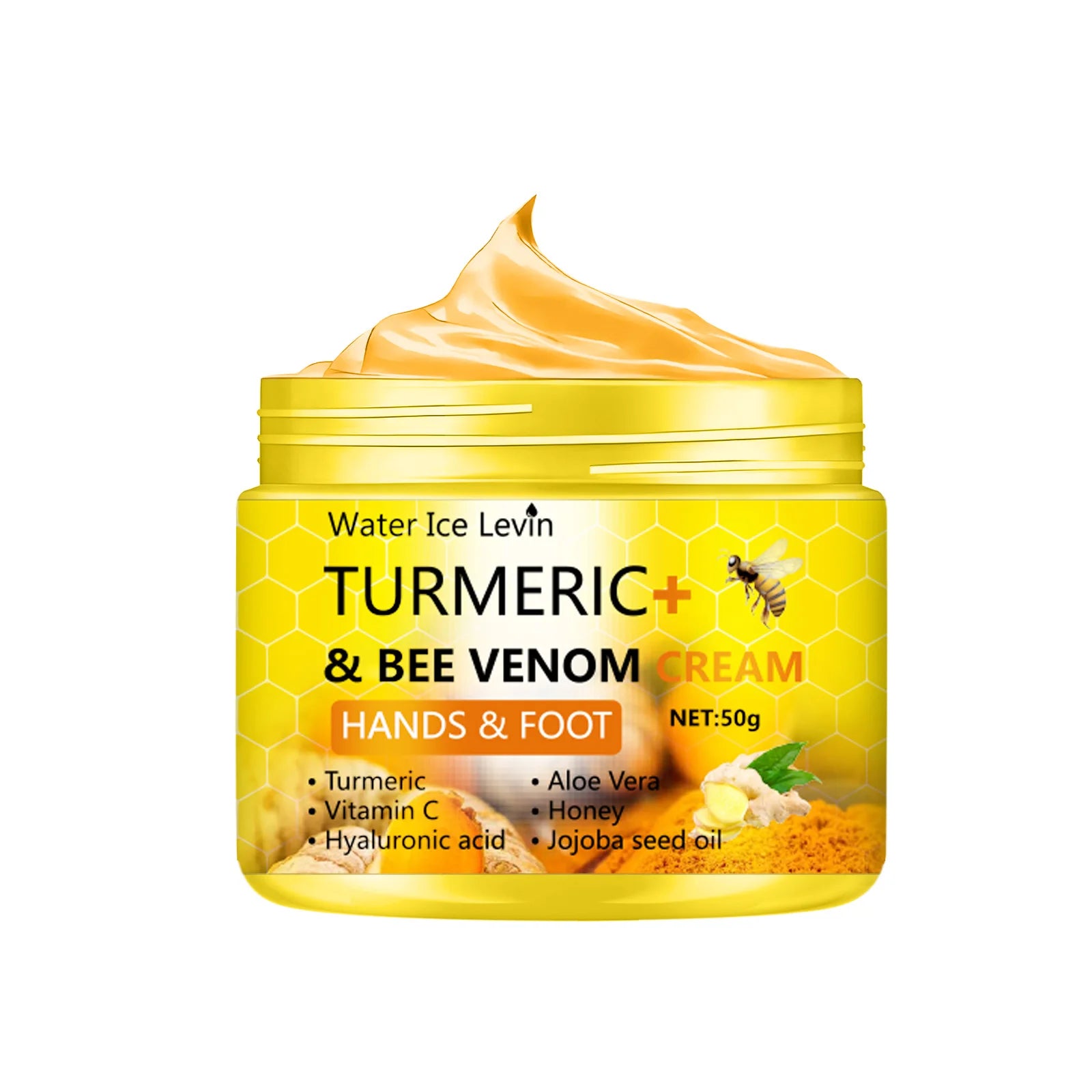 Turmeric Bee Venom Anti-Drying Crack Foot Cream Hand Cracked Repair Skin Removal Care Cream Dead Feet Hand Skin Oasis Select A