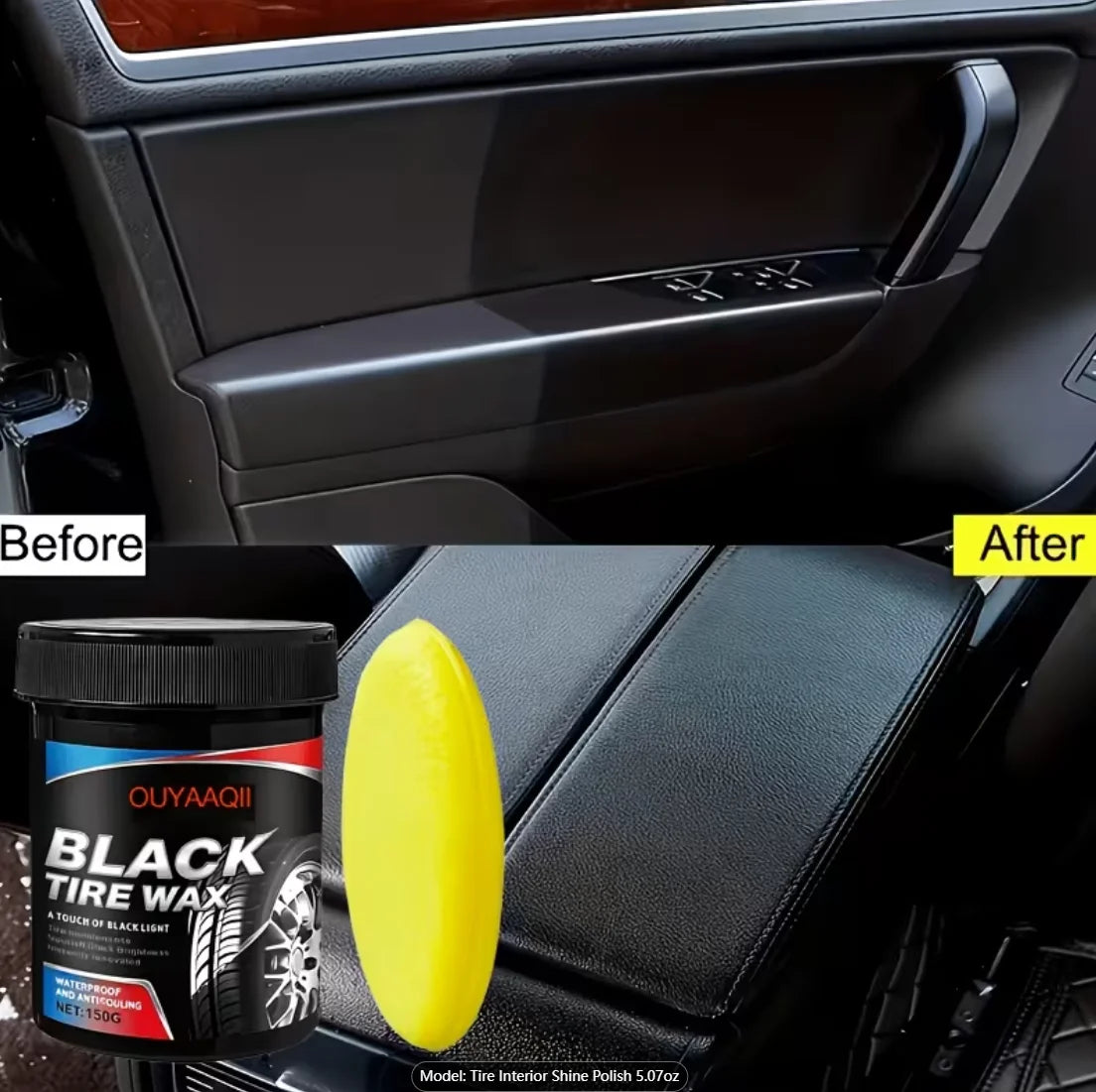 Car Interior & Tire Restoration Paste – Polish & Protect Car Restoration Paste Oasis Select