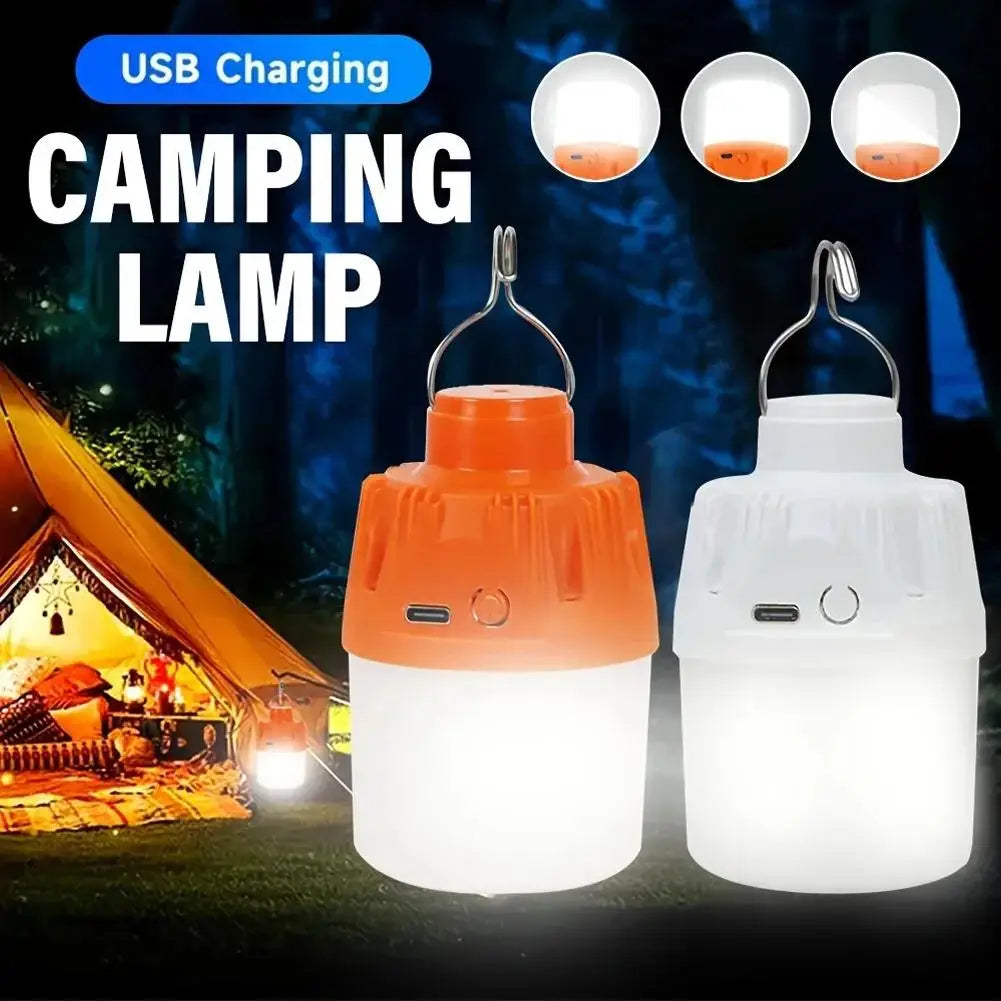 USB Rechargeable LED Camping Lantern – 3 Modes, Waterproof