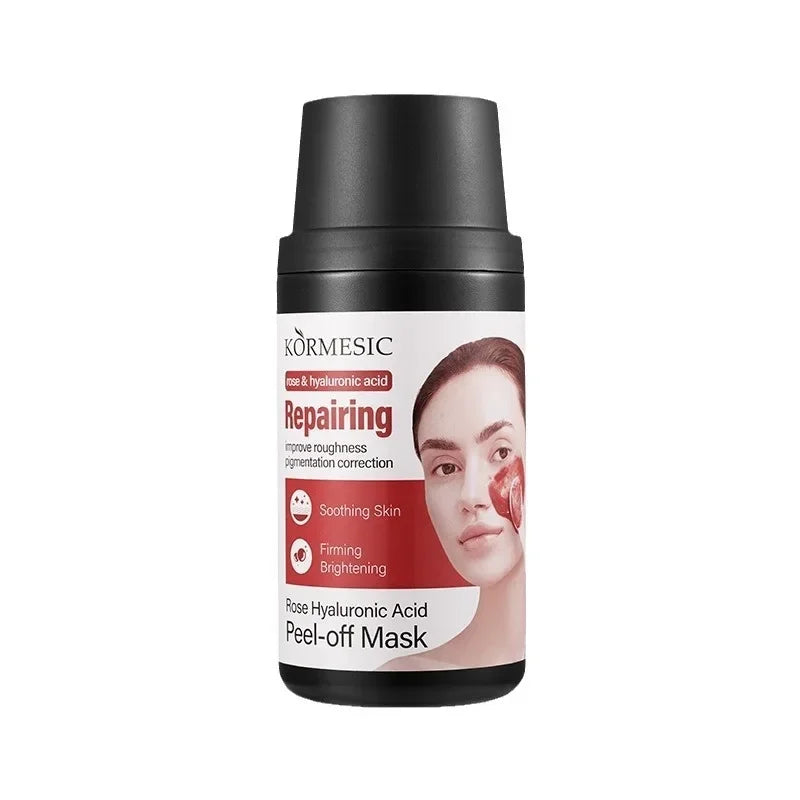 Rose Hyaluronic Acid Peel-Off Facial Mask – Anti-Aging & Hydration Peel-Off Face Mask Oasis Select