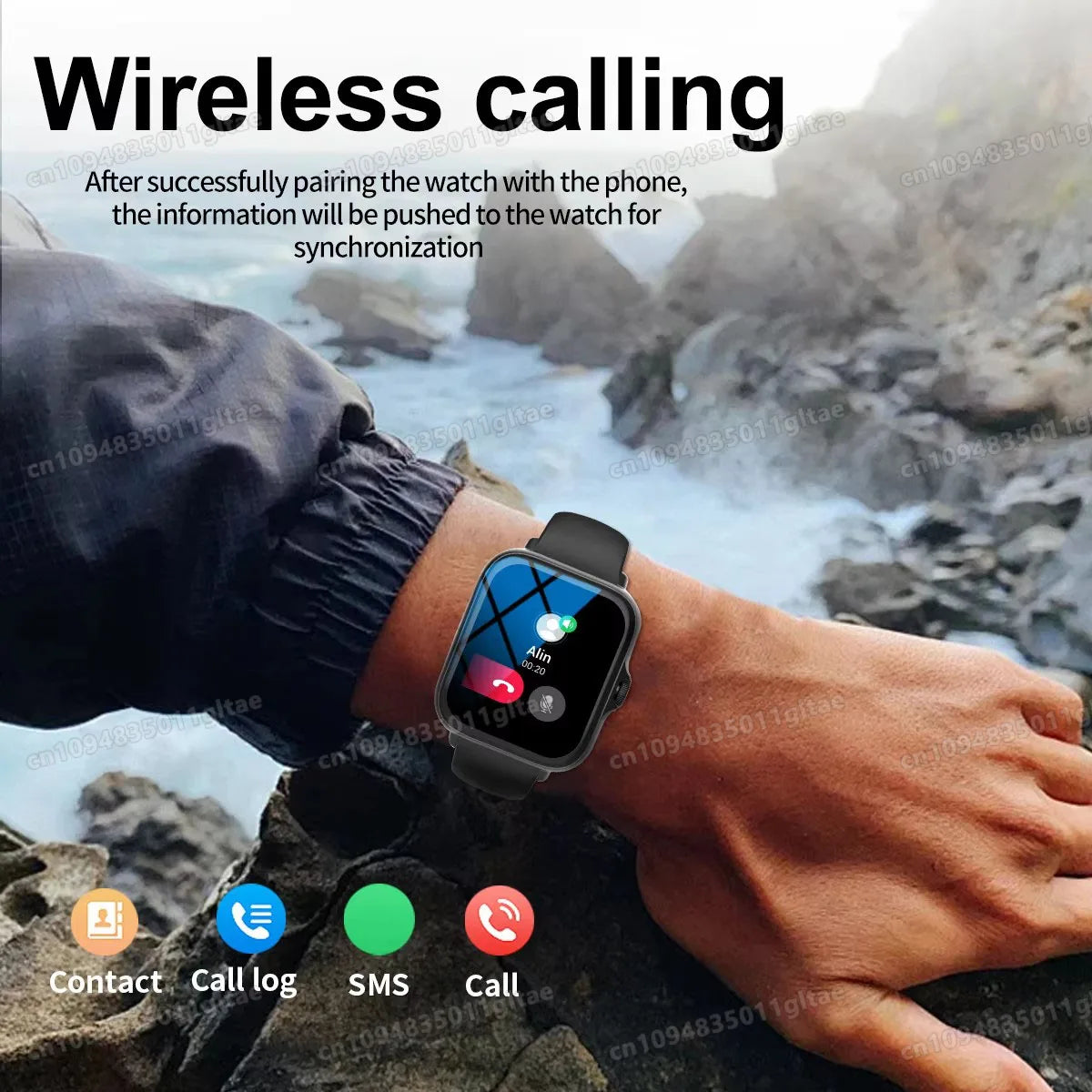 Smartwatch Sports Music Control Phone Call Pedometer Men Smart Watch For Women Health Calories Message Alerts For Phone Android Oasis Select