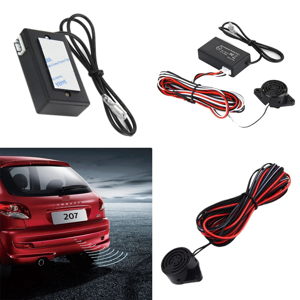 No-Drill Electromagnetic Parking Sensor Kit with Buzzer Alarm Parking Sensor Kit Oasis Select
