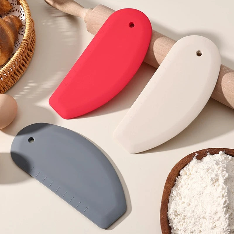 Silicone Noodle Cutting and Baking Tools Kitchen Intestine Powder Cutting Knife Cake Cream Scraper Baking Supplies Oasis Select