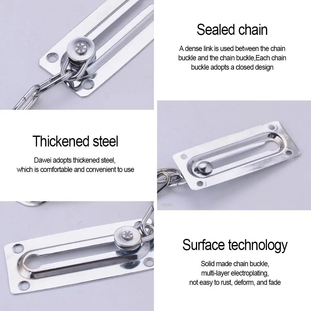 Home Security Lock Safety Padlock Door Bolts Door Chain Guard Latch Door Hardware Oasis Select
