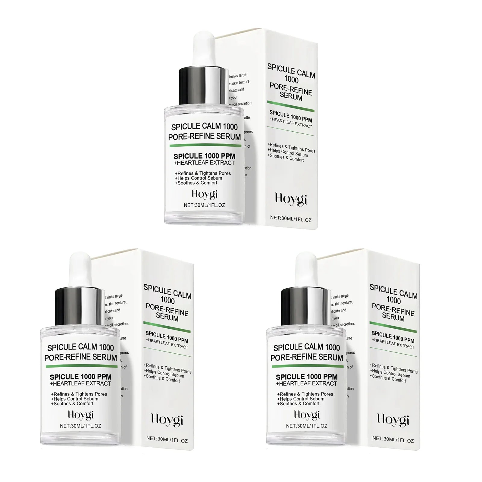 Hoygi Pore-Refine Serum – Oil Control & Brightening 30ml Pore Refining Serum Oasis Select 3Pcs