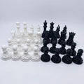 32pcs Gothic Dragon Chess Pieces Set Black White 3D Printed Hollow Design Tabletop Ornament Gift for Chess Lovers Oasis Select 32pcs No Chessboard